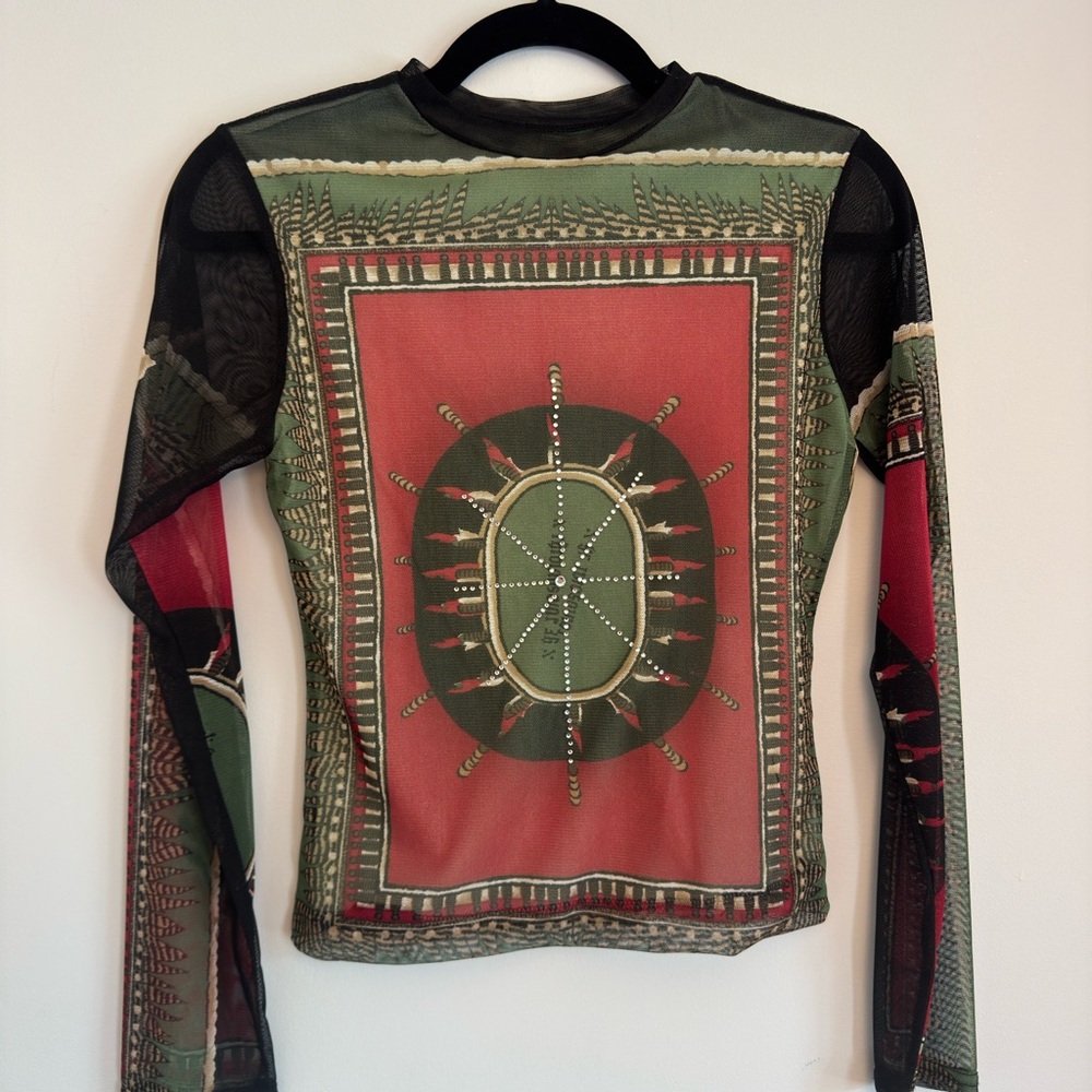 Y2K mesh top